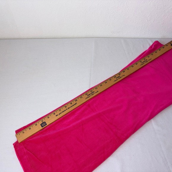 Juicy Couture Pink Party Velour Tracksuit Set Rhinestone Logo Hoodie Pant Medium - Picture 10 of 10